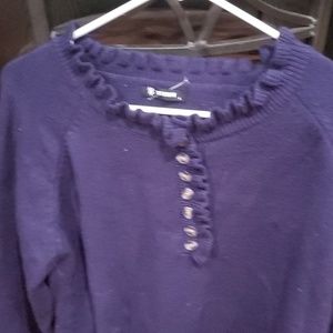 Sweater in navy. Never worn